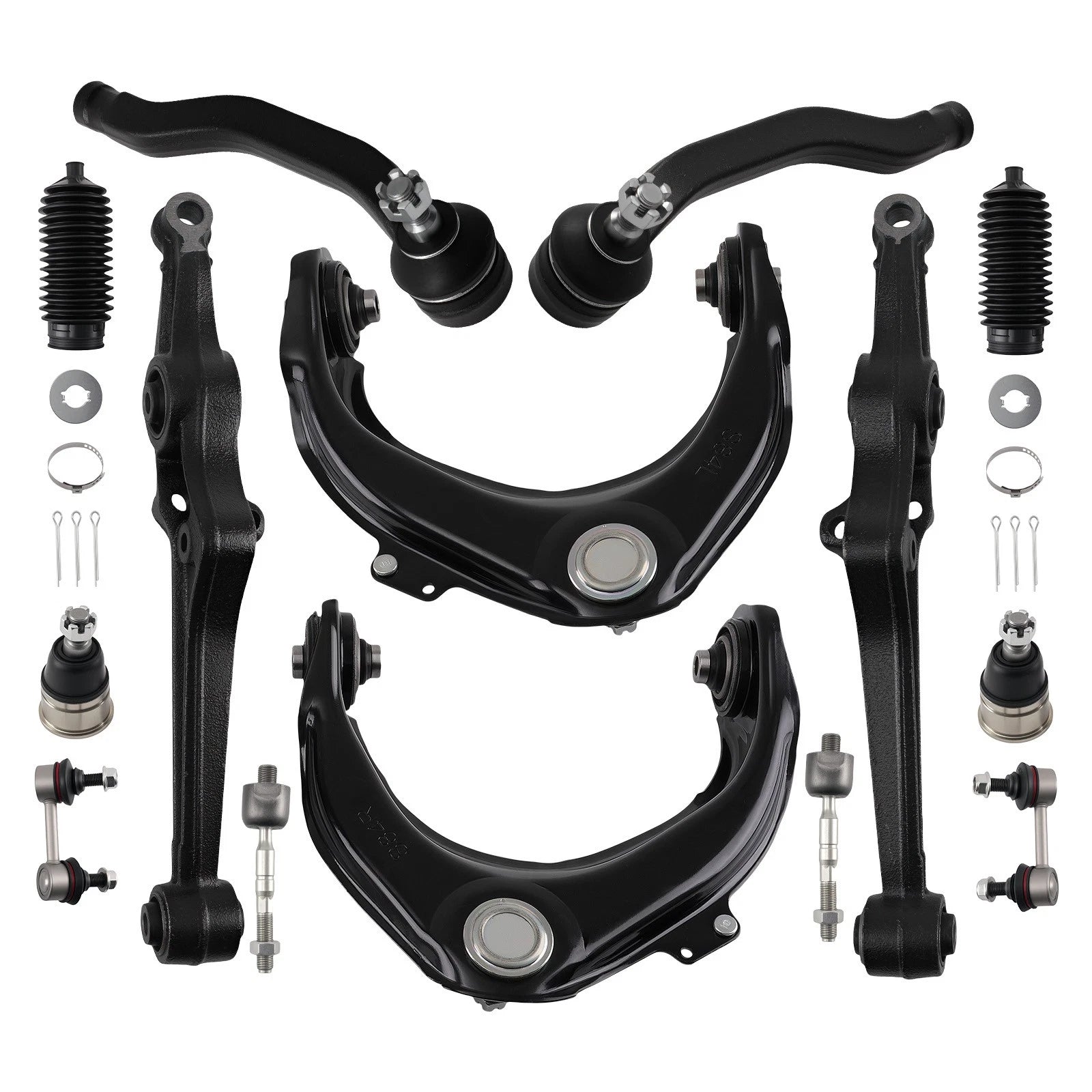 14x Control Arm Sway Bar Tie Rods Kit for Honda Accord (1998–2002)