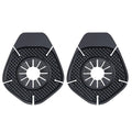 Set of 2 PVC Dustproof Covers for Windshield Wiper Arm Hole Protection