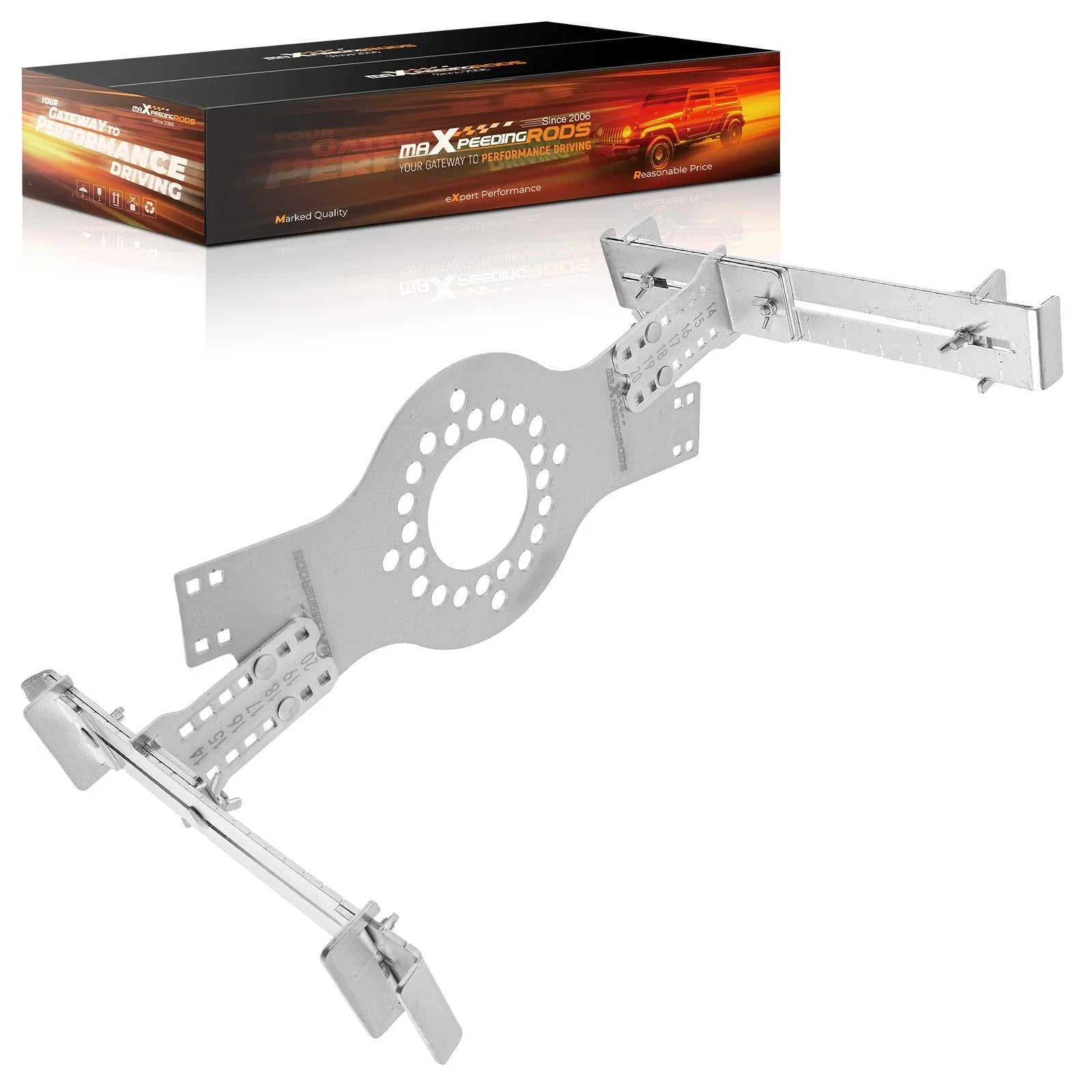 4-Lug Bolt Pattern Tool for 4x98 4x100 4x108 4x110 4x114.3 4x130