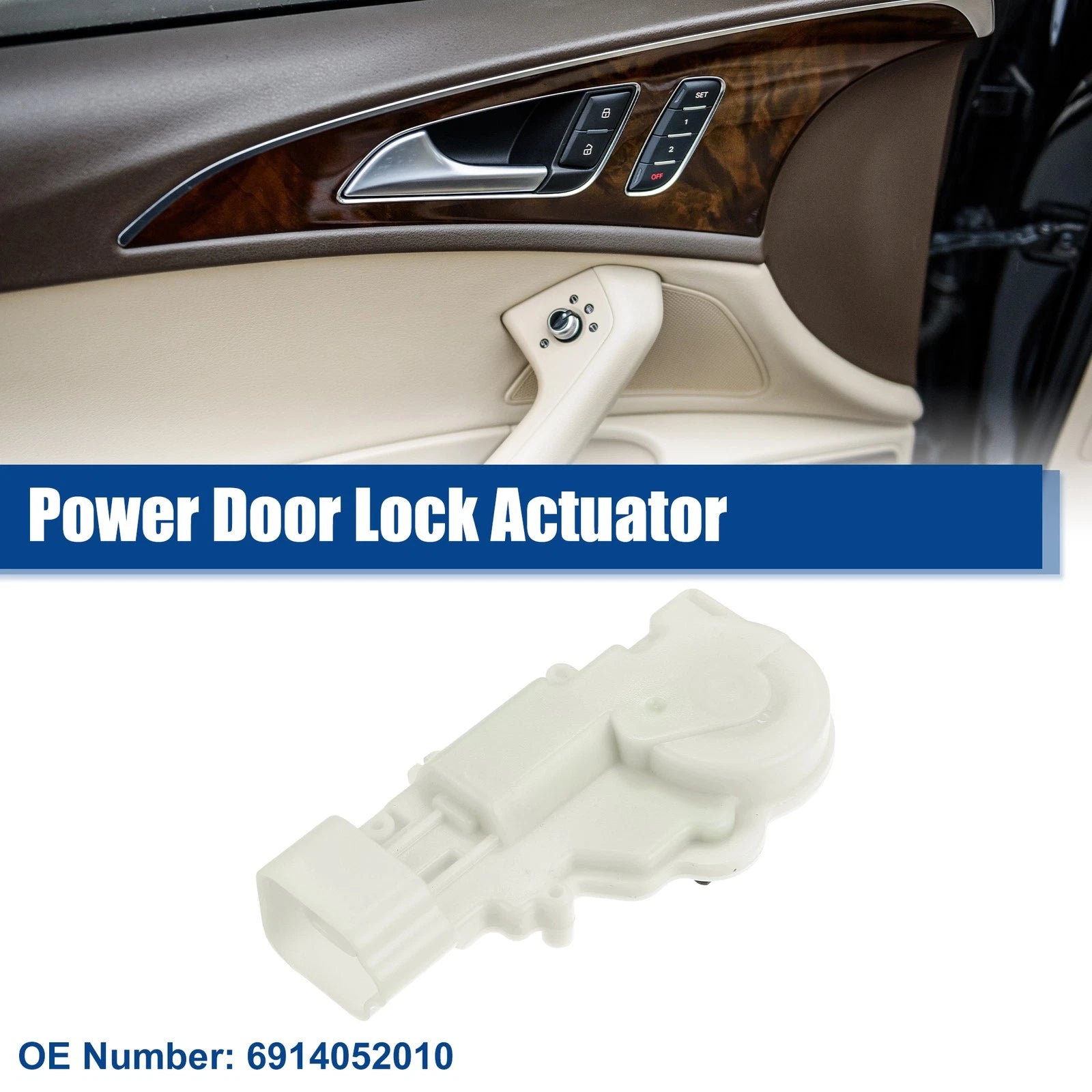 Rear Left Power Door Lock Actuator for Toyota Echo (2000–2005)