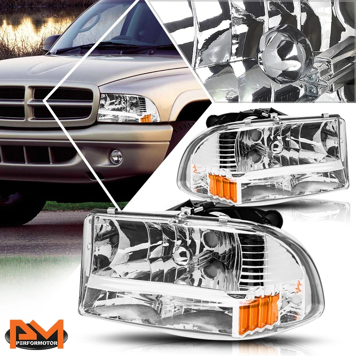 Full LED Third Tail Brake Light for Ford Flex (2012–2018) Chrome