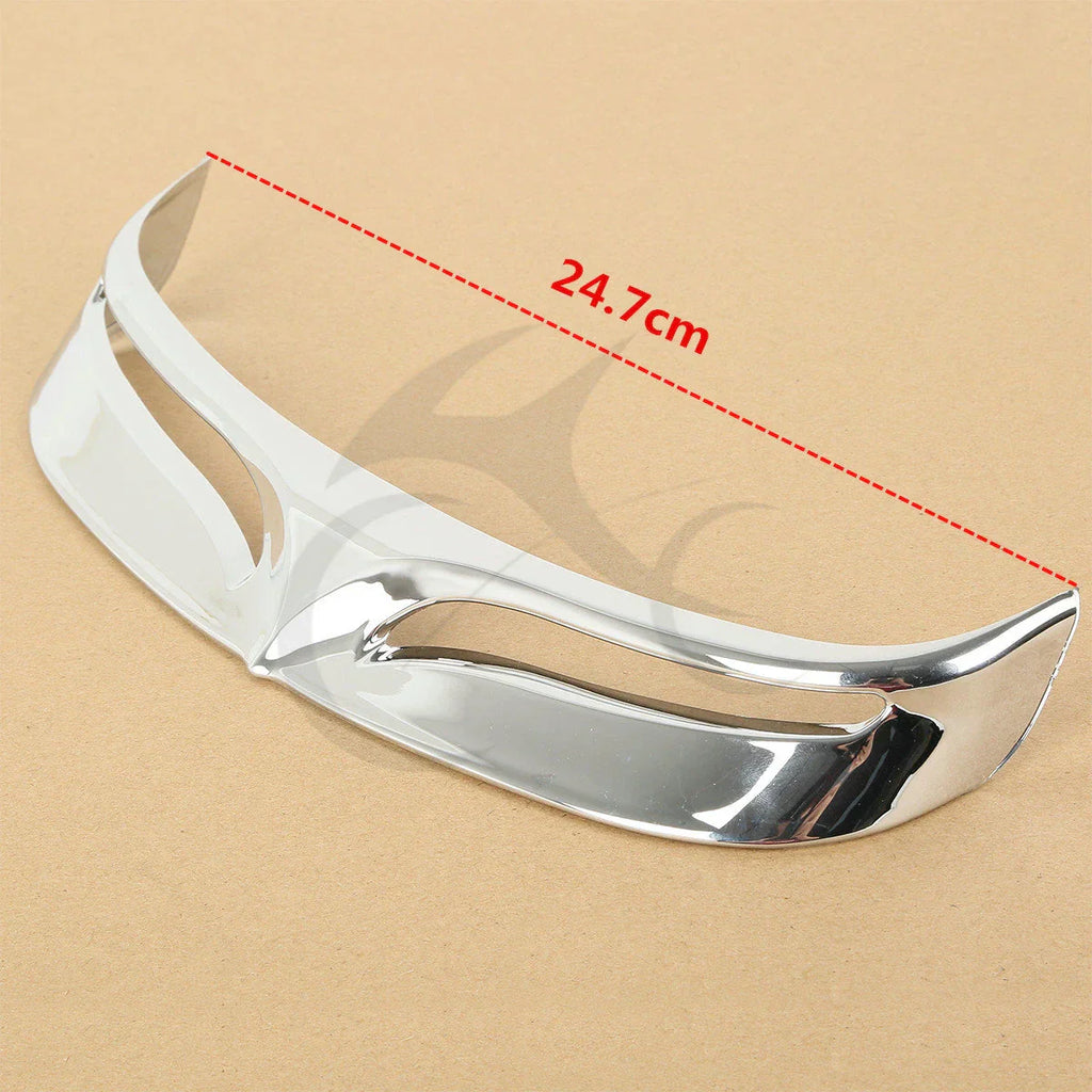 Chrome ABS Plastic Rear Fender Tip for Harley Fatboy FLSTF (2007-2017)