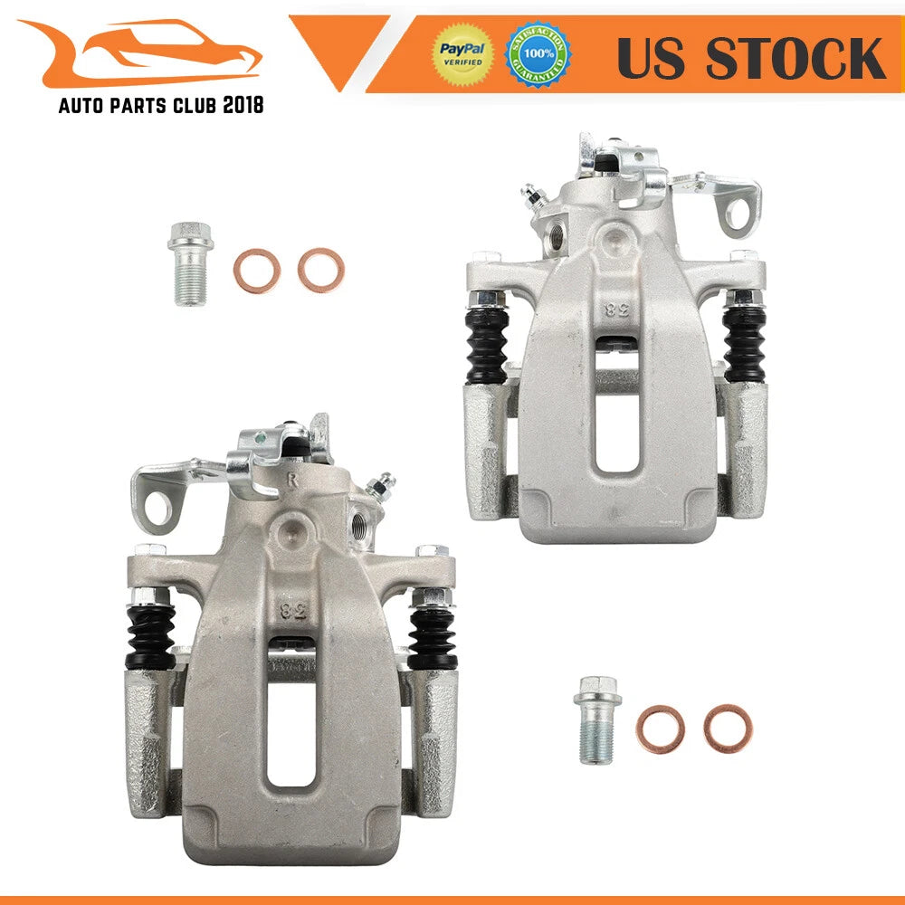 Rear Brake Calipers with Bracket for Volkswagen Golf (2004–2005)