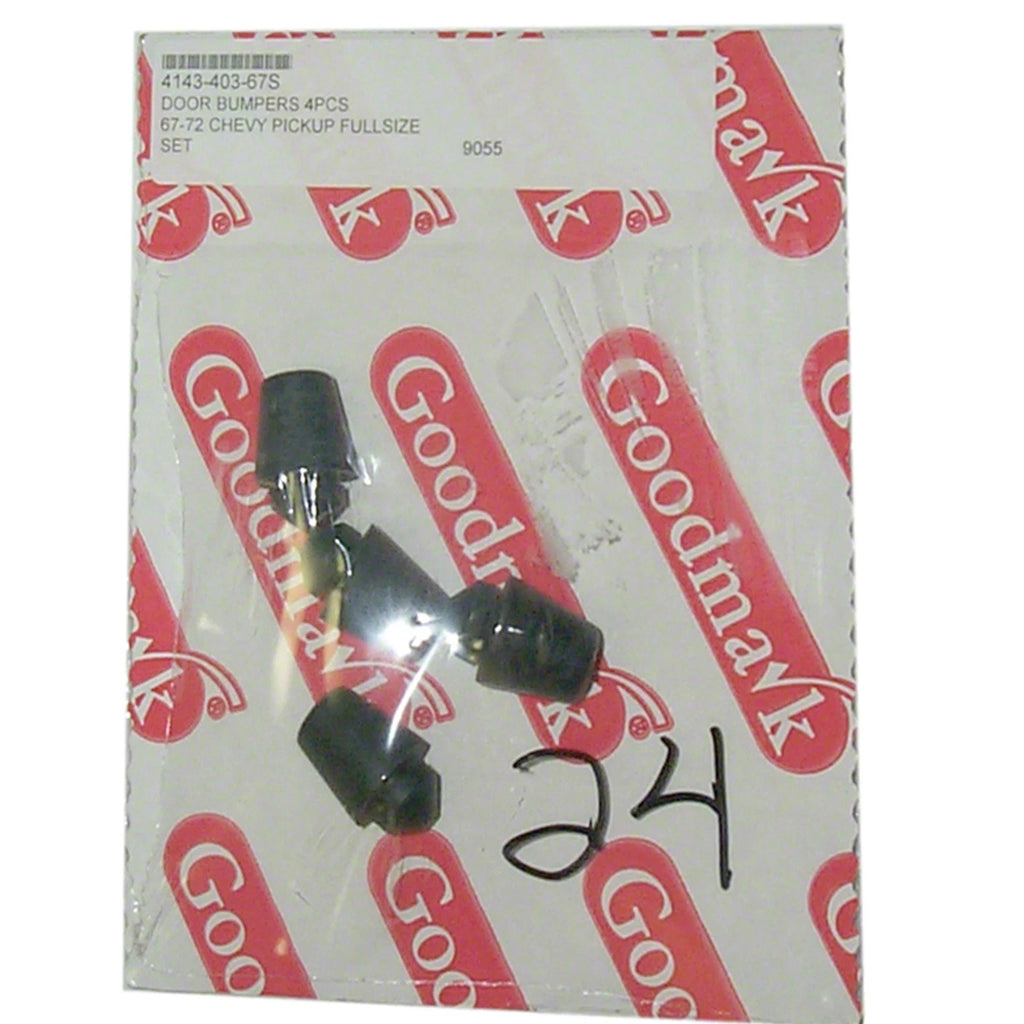 Replacement Front 4 Piece Door Bumper Kit for (See compatibility Chart)