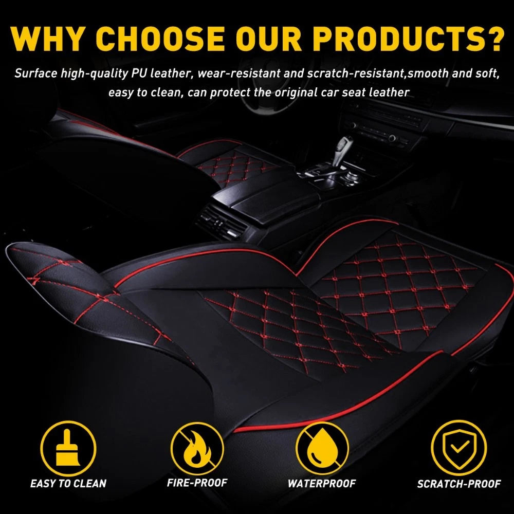Full Set Car Seat Covers for Chevy Silverado GMC Sierra 1500 (2007–2022)