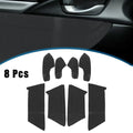 8 Pcs Door Panel Armrest Protector Covers for Honda Civic (2016-2020) Black