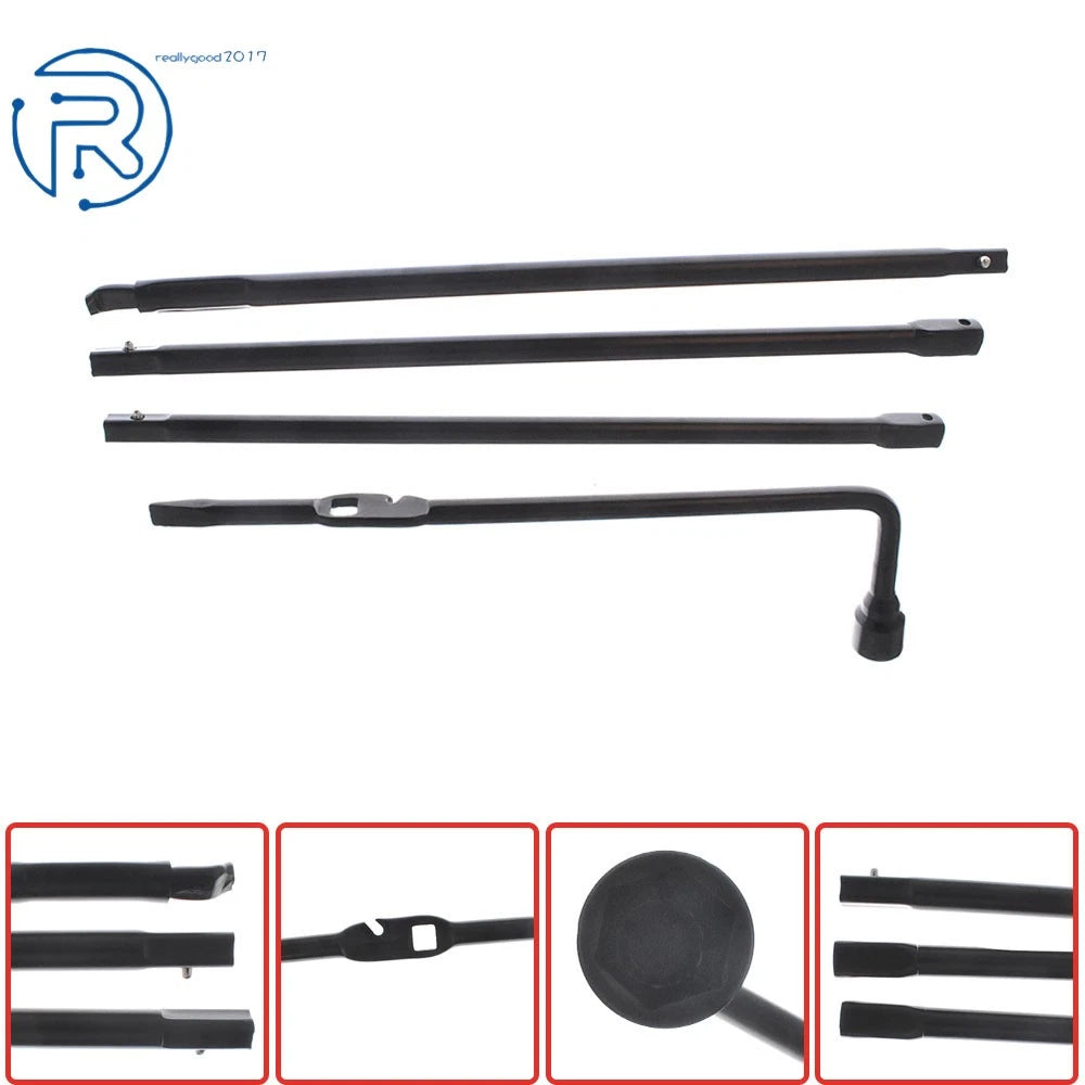 Spare Tire Lug Wrench Tool Kit for GMC Sierra/Chevy Silverado