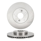 2PC Front Vented Disc Brake Rotors for Honda Accord 2.4L (2014–2016)
