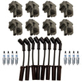 Set of 8 Ignition Wires & 8 Spark Plugs for Chevrolet Pontiac (5.7L V8)