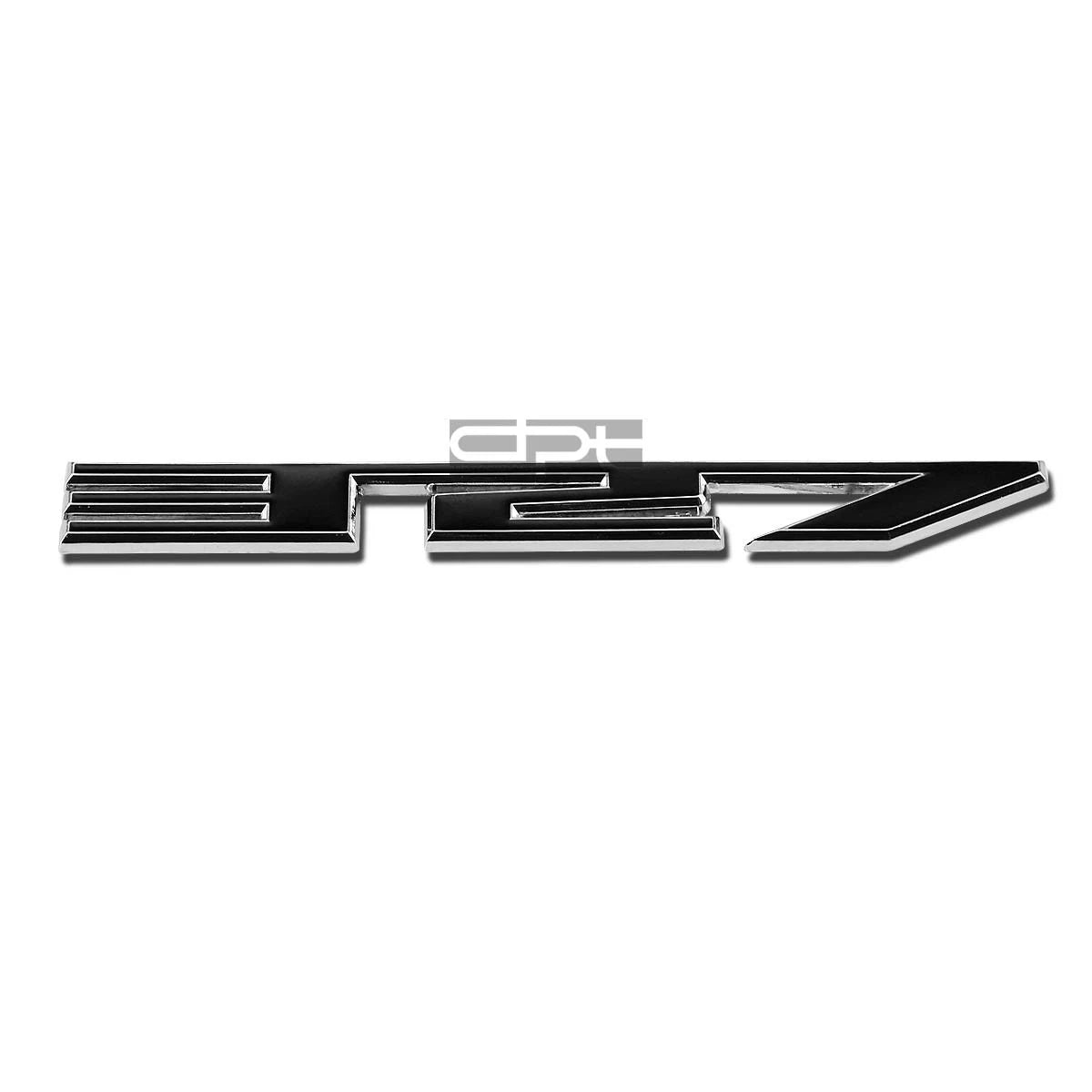 Chrome/Black Bumper Emblem Badge for GM SBC 327 5.3