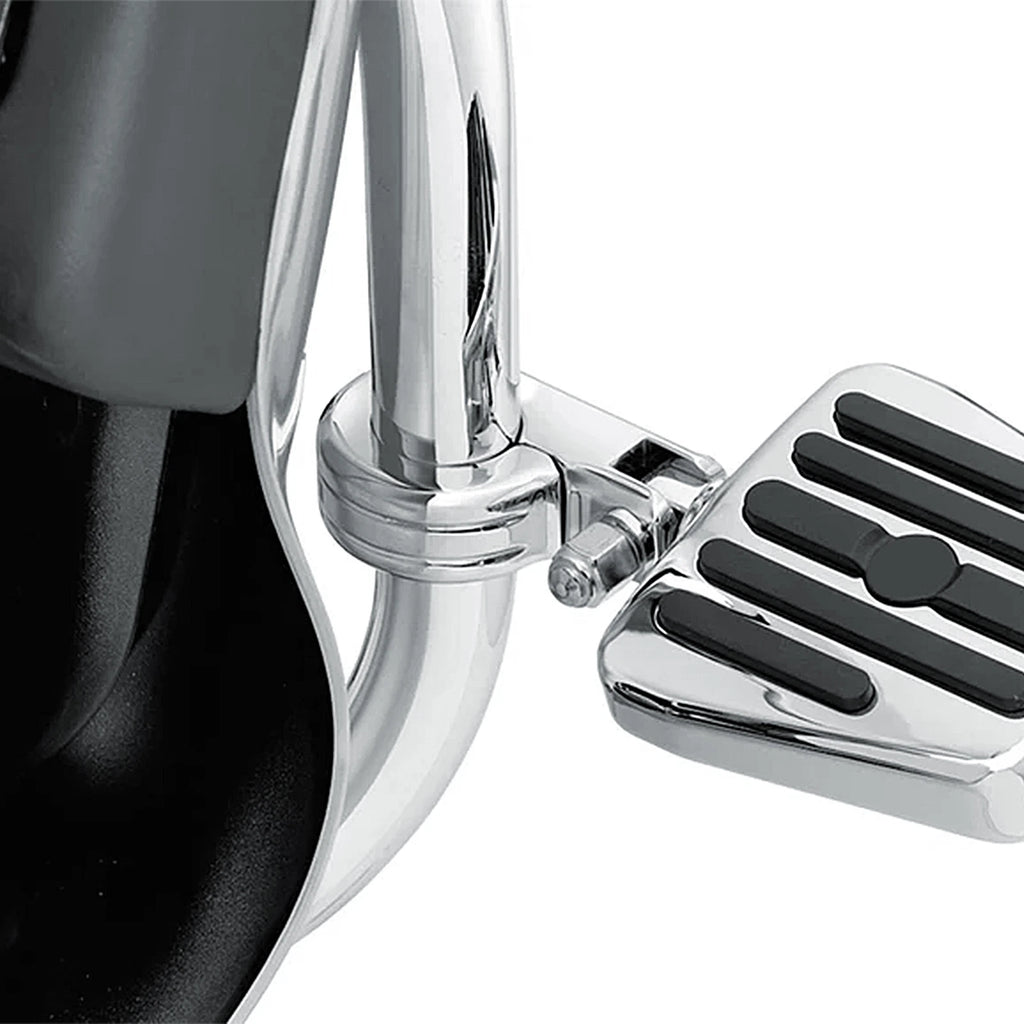 Chrome Foot Pegs Mounting Kit for Harley Touring (1-1/4")