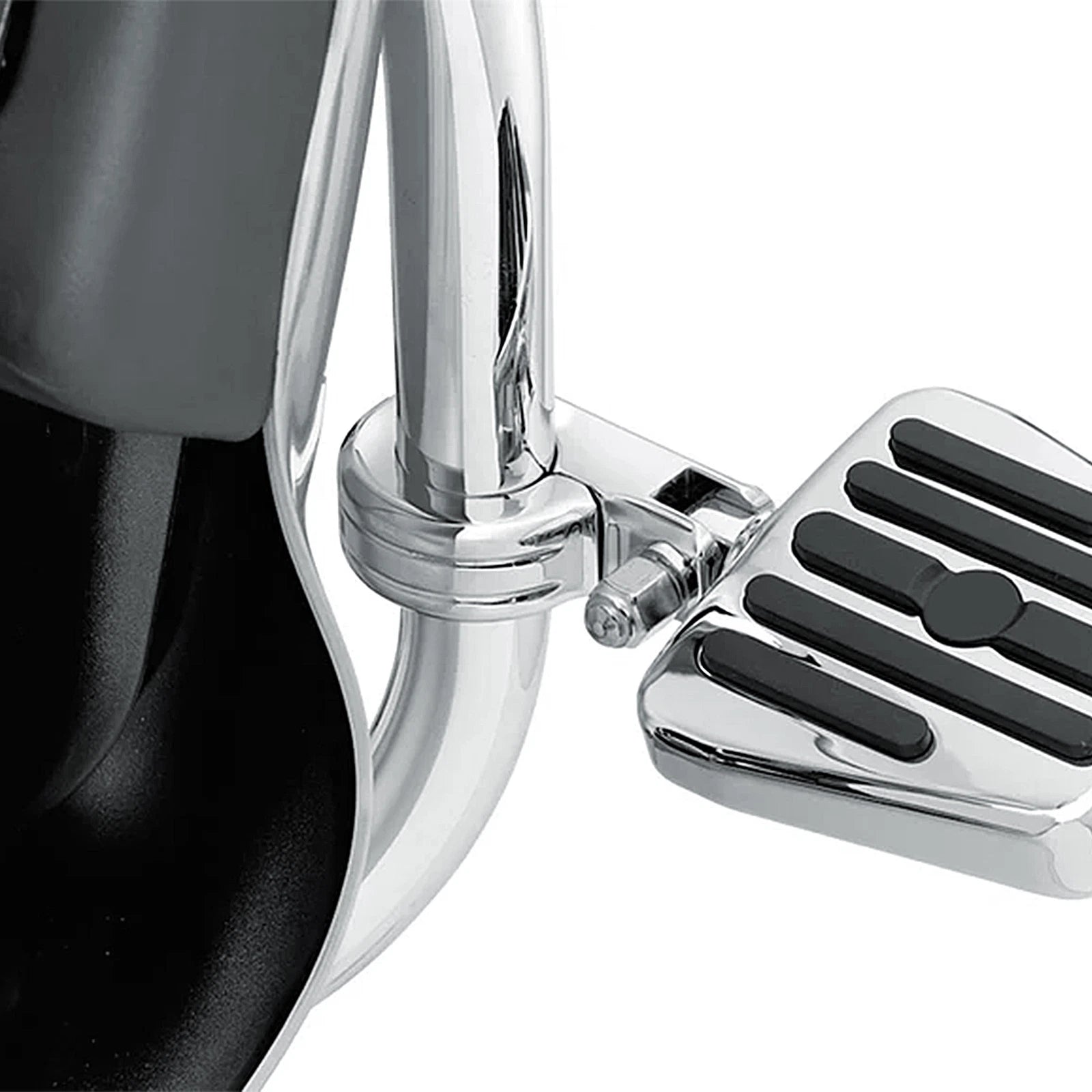 Chrome Foot Pegs Mounting Kit for Harley Touring (1-1/4")