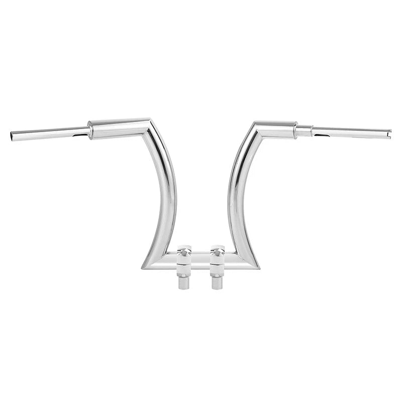 18" Rise 2" Ape Hanger Handlebar with 3.5" Risers for Harley Touring Sportster