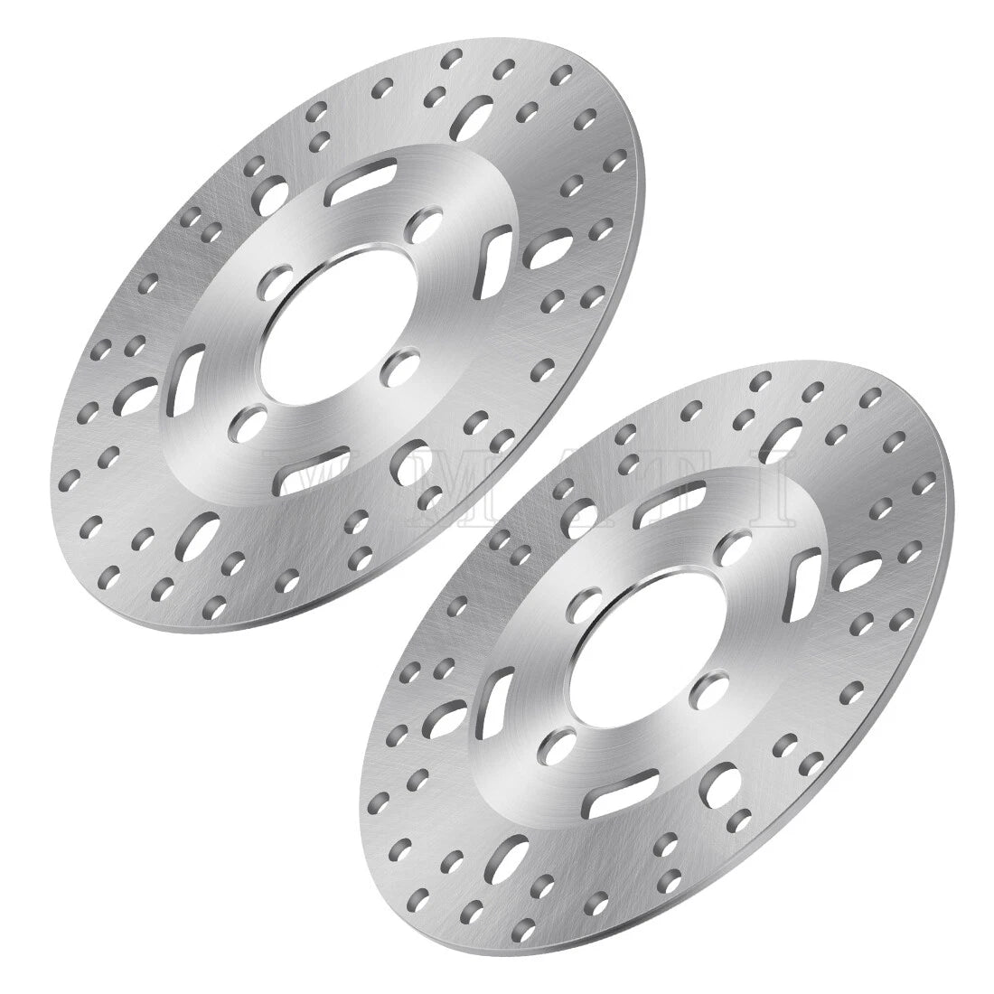 2X Front Brake Disc Rotors for Yamaha Wolverine 350, Kodiak 400, Grizzly 400