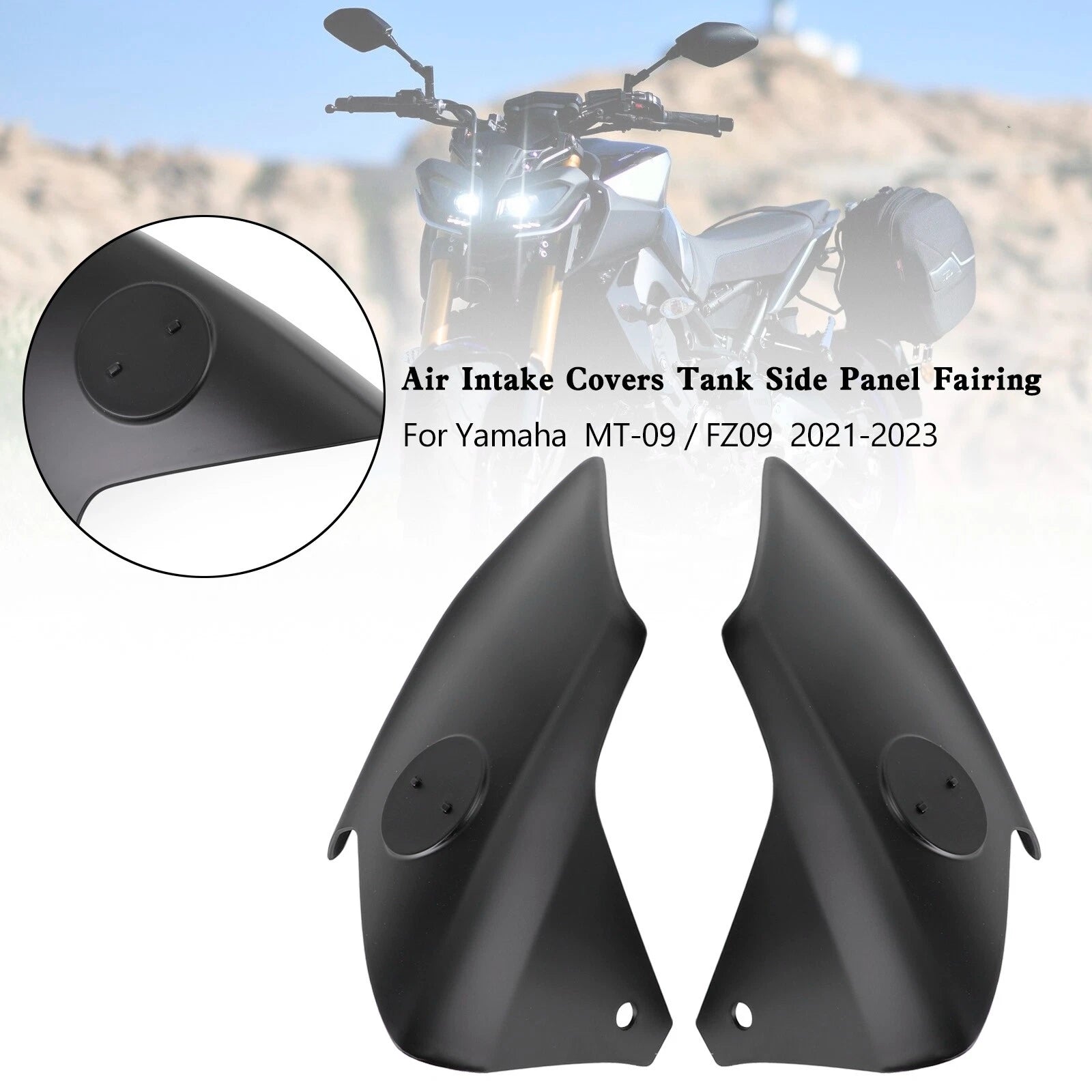 Air Intake Covers for Yamaha MT-09 FZ09 (2021–2023) T9