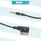AMI MDI to Stereo 3.5mm Aux Adapter Cable for Mercedes Benz (2010–2020)