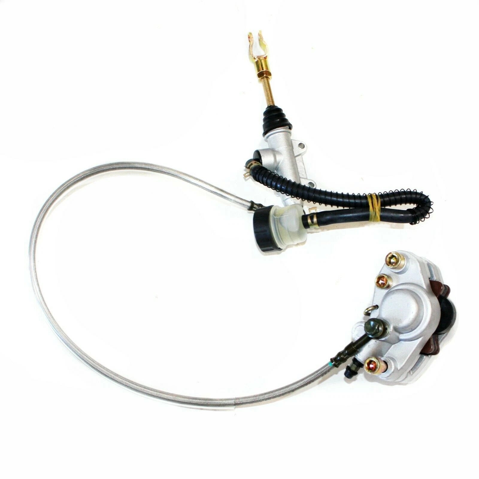 Hydraulic Rear Disc Brake Caliper System for 200 250cc 300cc Quad ATV (2000–2023)