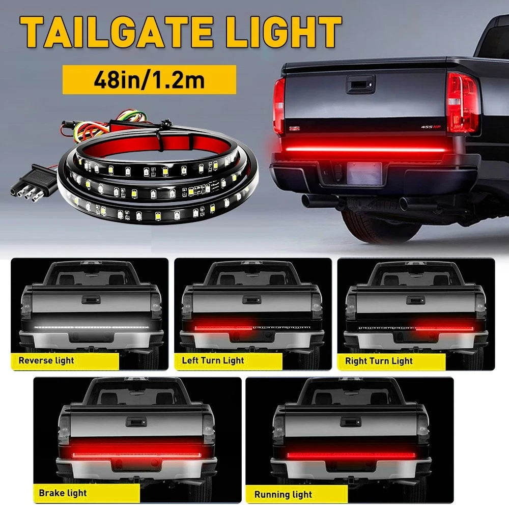 48" LED Tailgate Bar for Truck (Universal Fit)