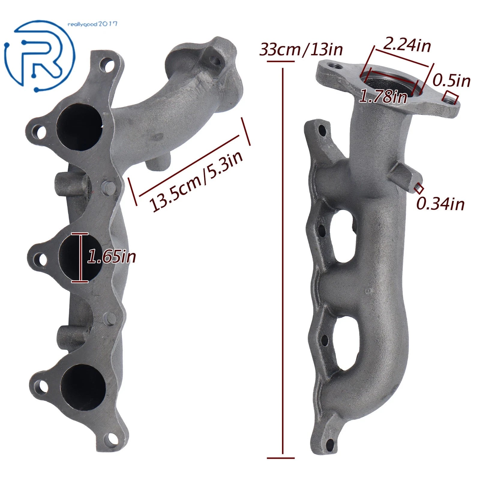 Exhaust Manifold for Mitsubishi Montero 3.5L (2001–2002) MR497482