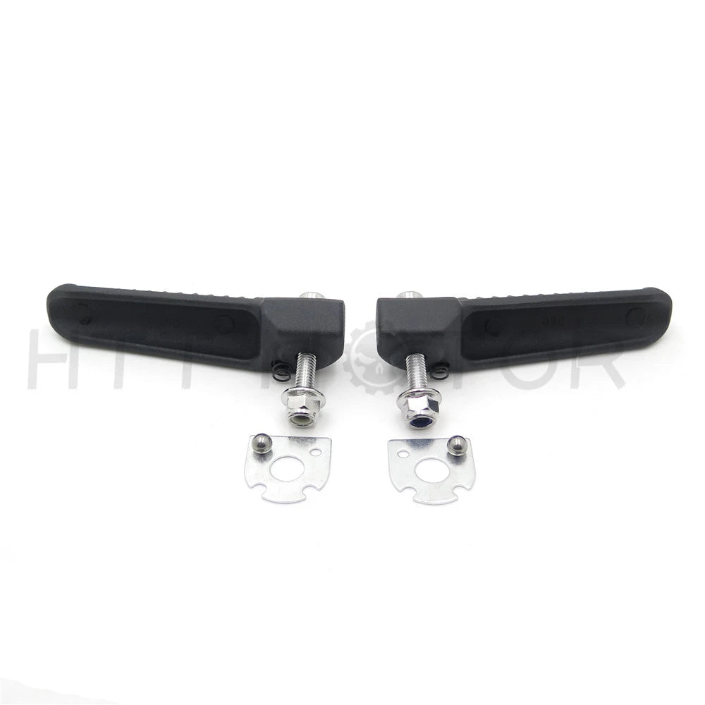 Black Rear Foot Peg Footrest for Yamaha YZF R1 R6 (2002–2011)