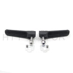 Black Rear Foot Peg Footrest for Yamaha YZF R1 R6 (2002–2011)