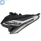 Driver Left Headlight for Cadillac XTS (2018–2019) LED DRL Chrome Clear Lens