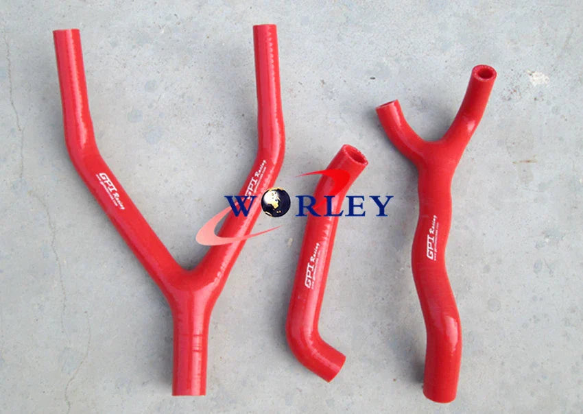 Silicone Radiator Coolant Hoses for Yamaha YZ125 1983-1984 ( Blue)