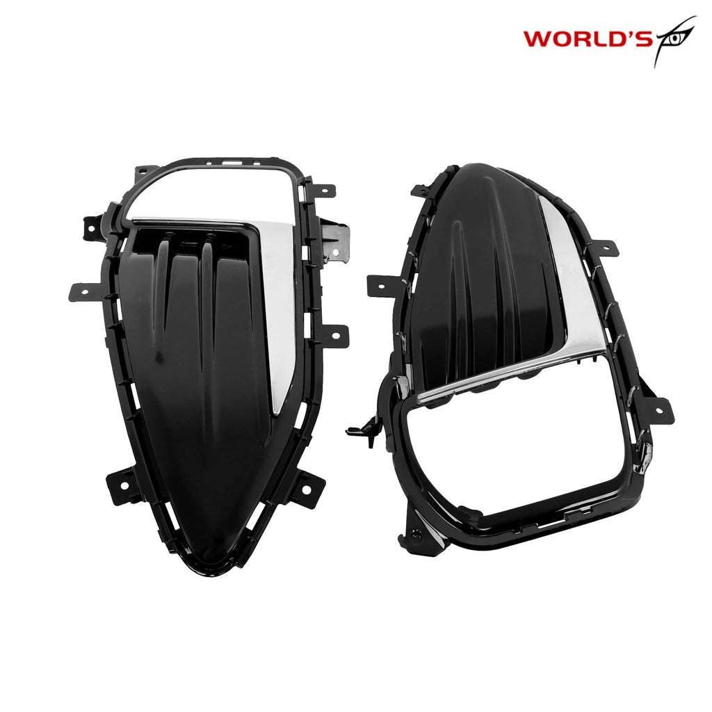 Chrome Trim Fog Light Cover for Ford Edge (2019–2022)