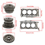 Head Gasket Set & Timing Chain Kit for Dodge Grand Caravan Charger (2011–2015)