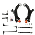 Set of 8 Suspension Control Arms with Ball Joints for Chevrolet Equinox (2010–2017)