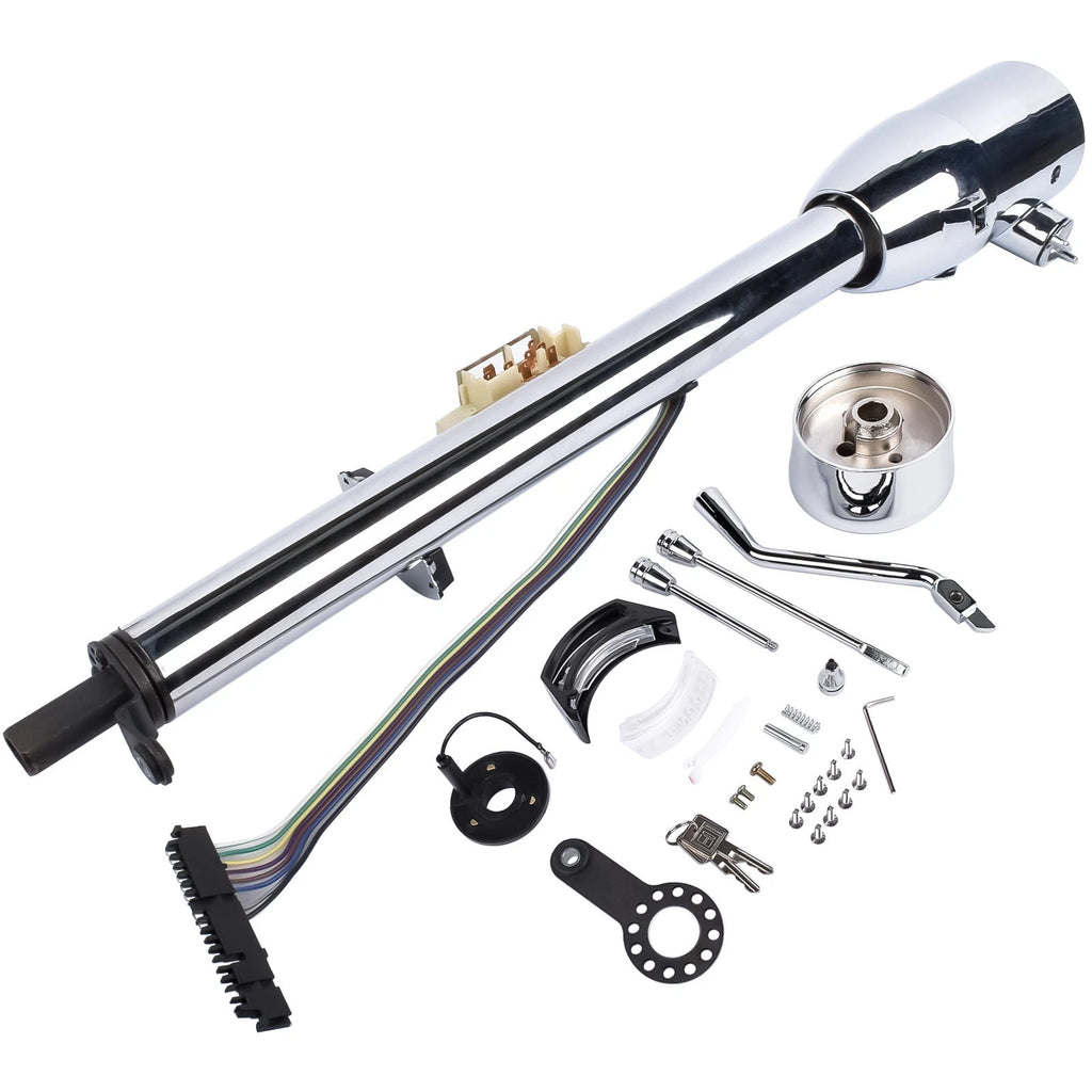 30" Tilt Steering Column for GM Vehicles (Chromed)