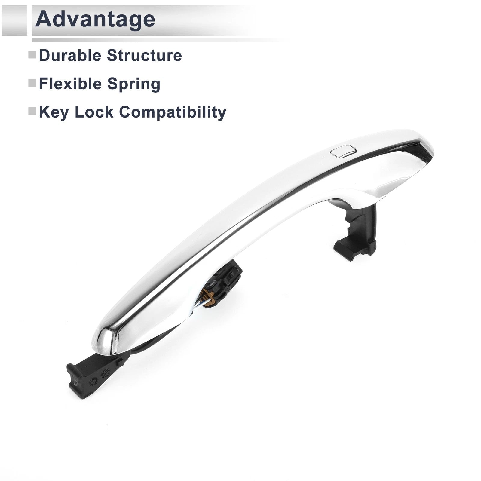 Front Right & Rear Left Door Handles for Kia K4 (No. 82661D1020)