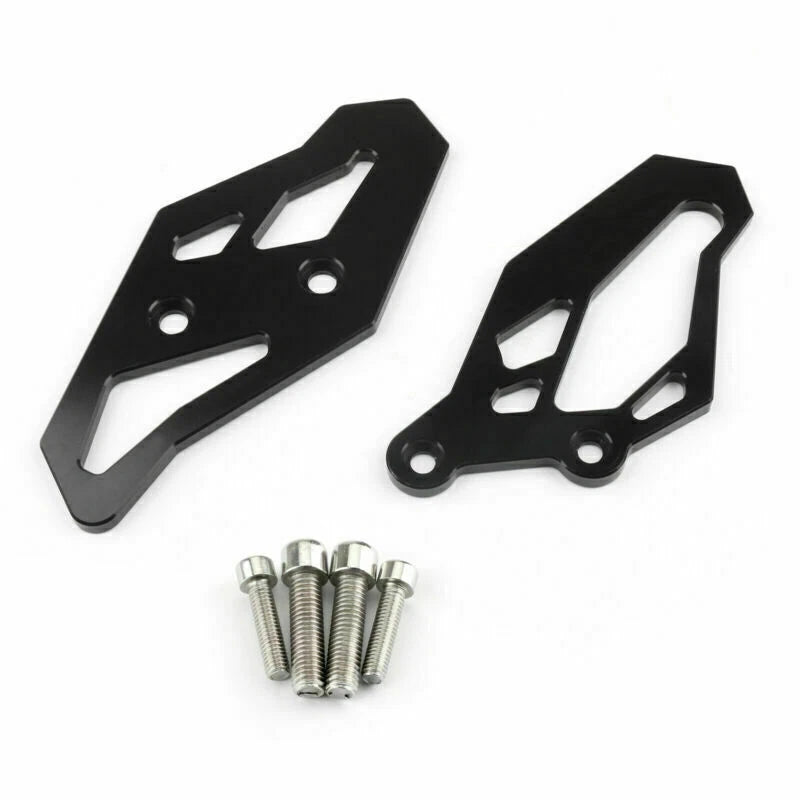 CNC Footrest Rearset Adapter Plates for Yamaha YZF R3 R25 (2013–2016)