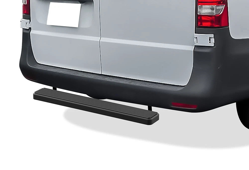 iBoard Rear Step Bar for Mercedes-Benz Metris (2016–2023) Matte Black