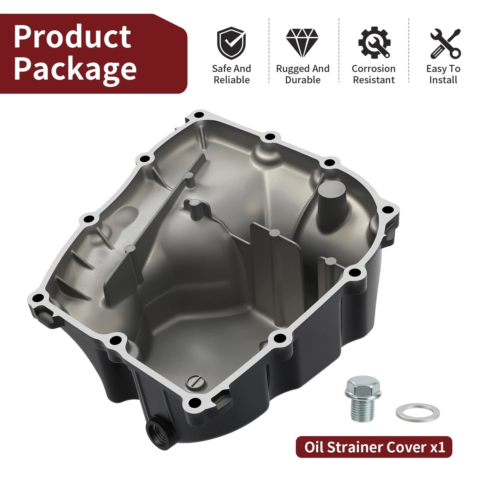 Oil Pan Strainer Cover for Yamaha XSR700 (2018–2024)