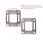4X Exhaust Gasket Kit for Mercruiser V6 V8 (Compatible with 99208A1)