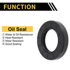Set of 5 Oil Seal Rotary Shaft Seal NBR Rubber 42x72x12mm