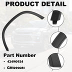 LH Front Wheel Housing Molding Trim for Chevrolet Trax (2017-2022)