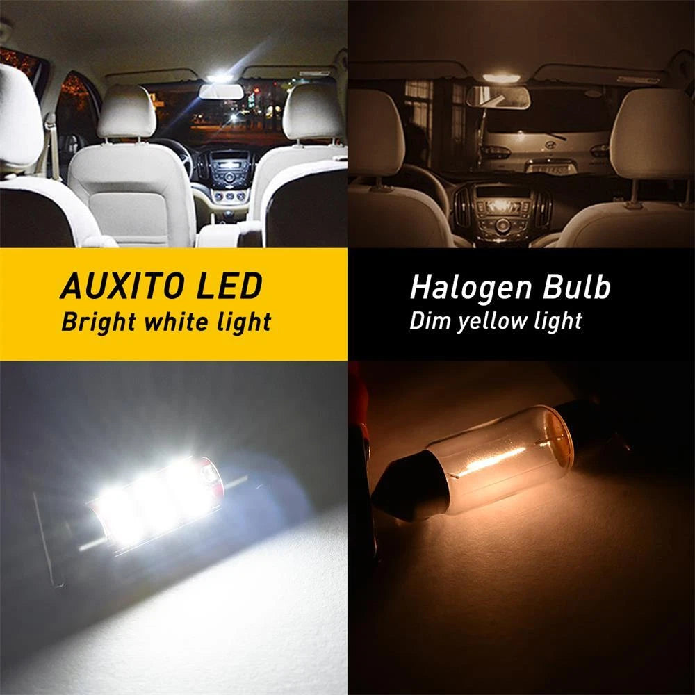 Set of 2 AUXITO LED Dome Map Light Bulbs for Chevy