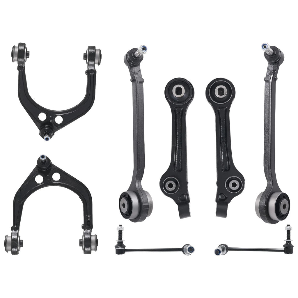 Front Upper Lower Control Arms Sway Bars Kit for Dodge Challenger Charger 300 (2006–2023)
