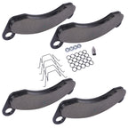 Set of 2 Semi-Metallic Disc Brake Pads for Dexter Trailer Axle (10k 12k)