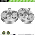2X Wheel Spacers 4x100 1" 12x1.5 for Toyota Prius Mazda Miata (2000–2023)