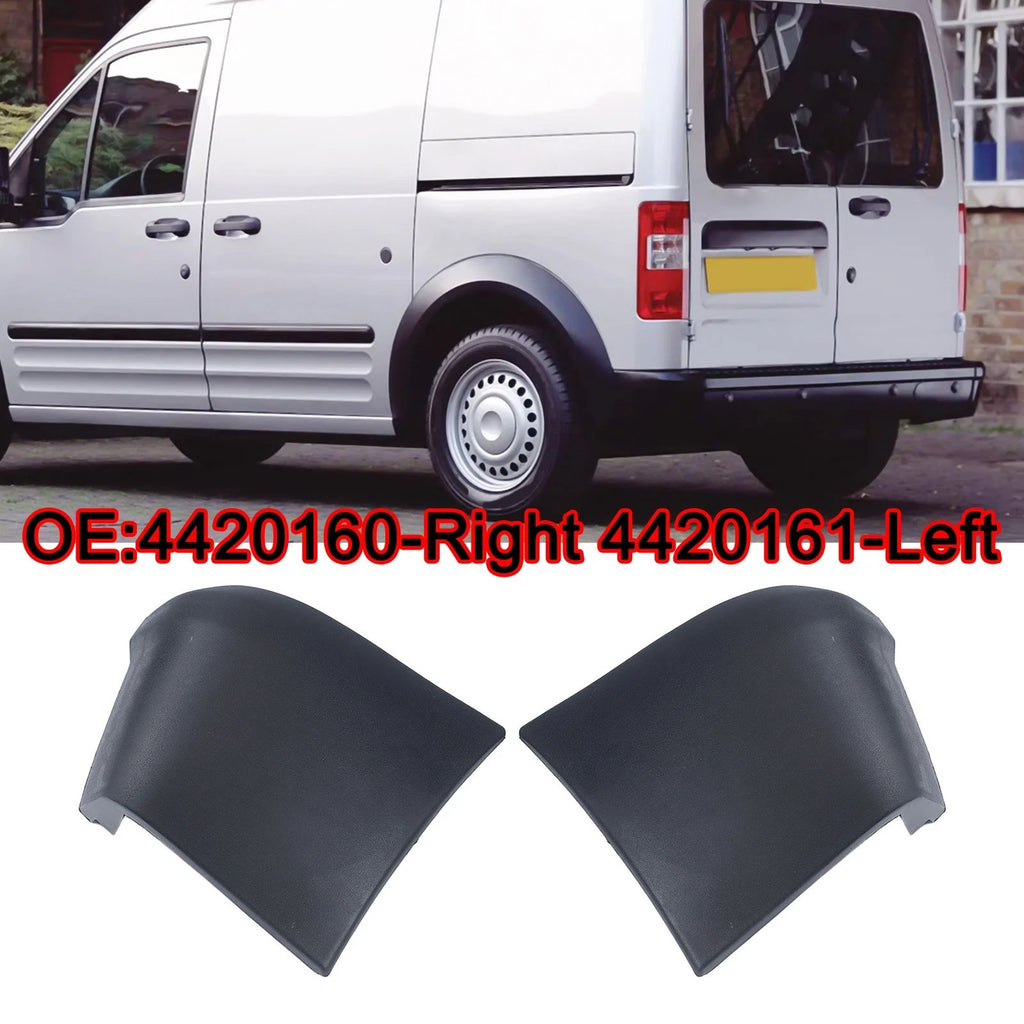 Rear Bumper Protection for Ford Transit Connect (2014–2023) with Clip Support
