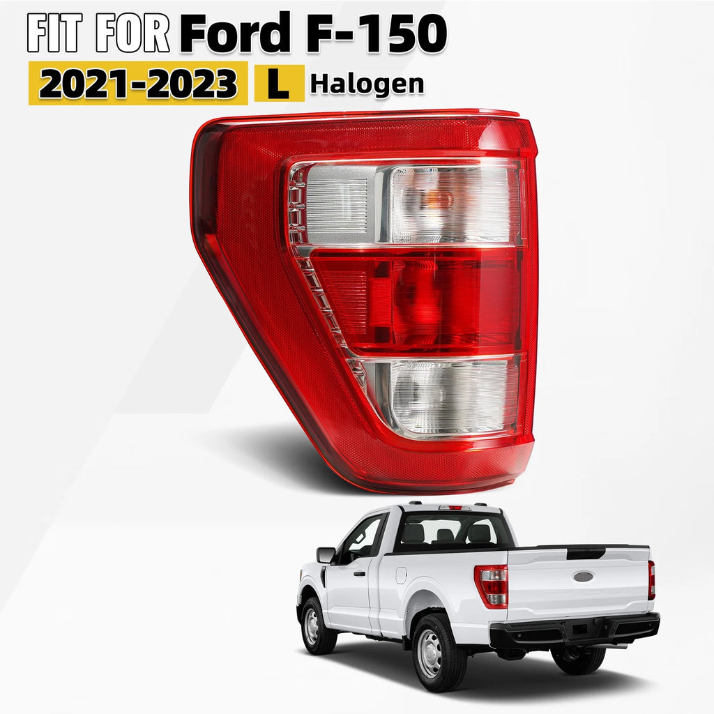 Halogen Tail Light for Ford F-150 (2021–2023) ML3Z13405F Left Side