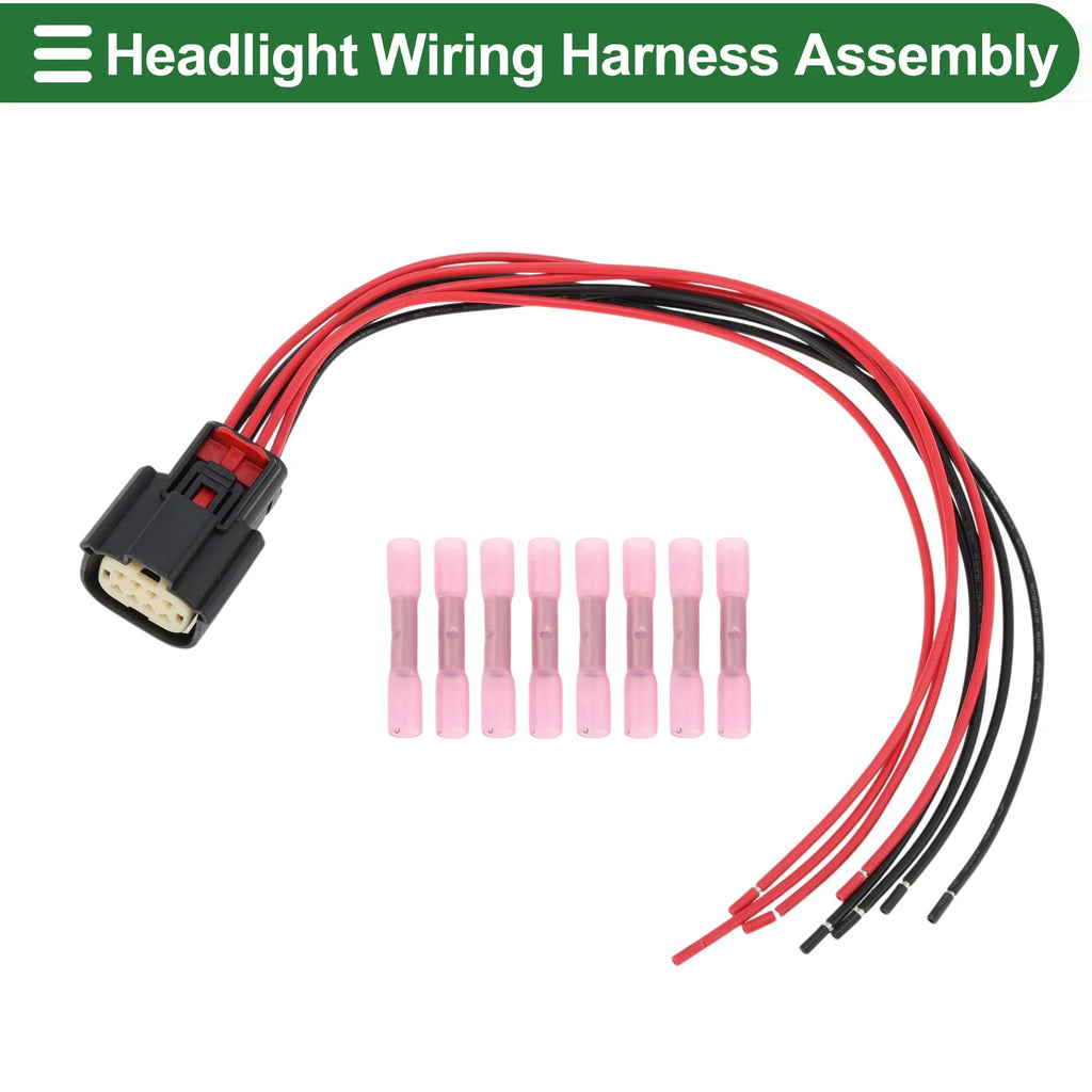 Headlight Wiring Harness Assembly for Chevrolet Silverado 1500 (2019–2021)