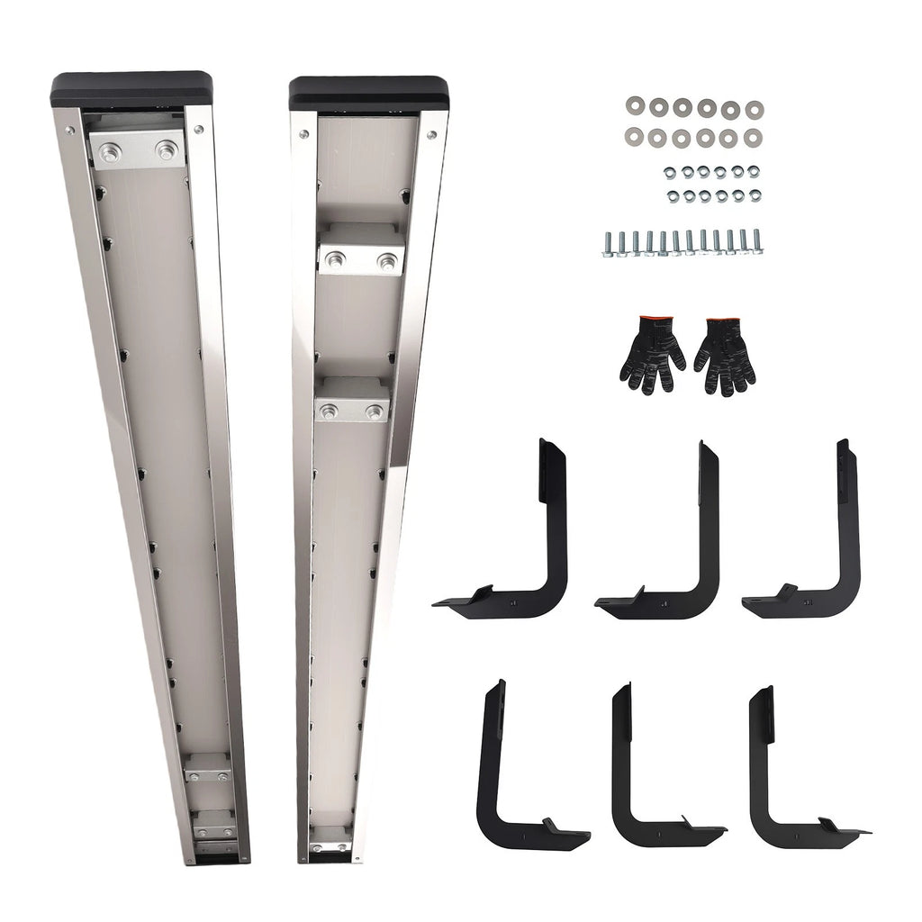 Anti-Slip Nerf Bars for Nissan Titan/Titan XD Crew Cab (2004–2024)