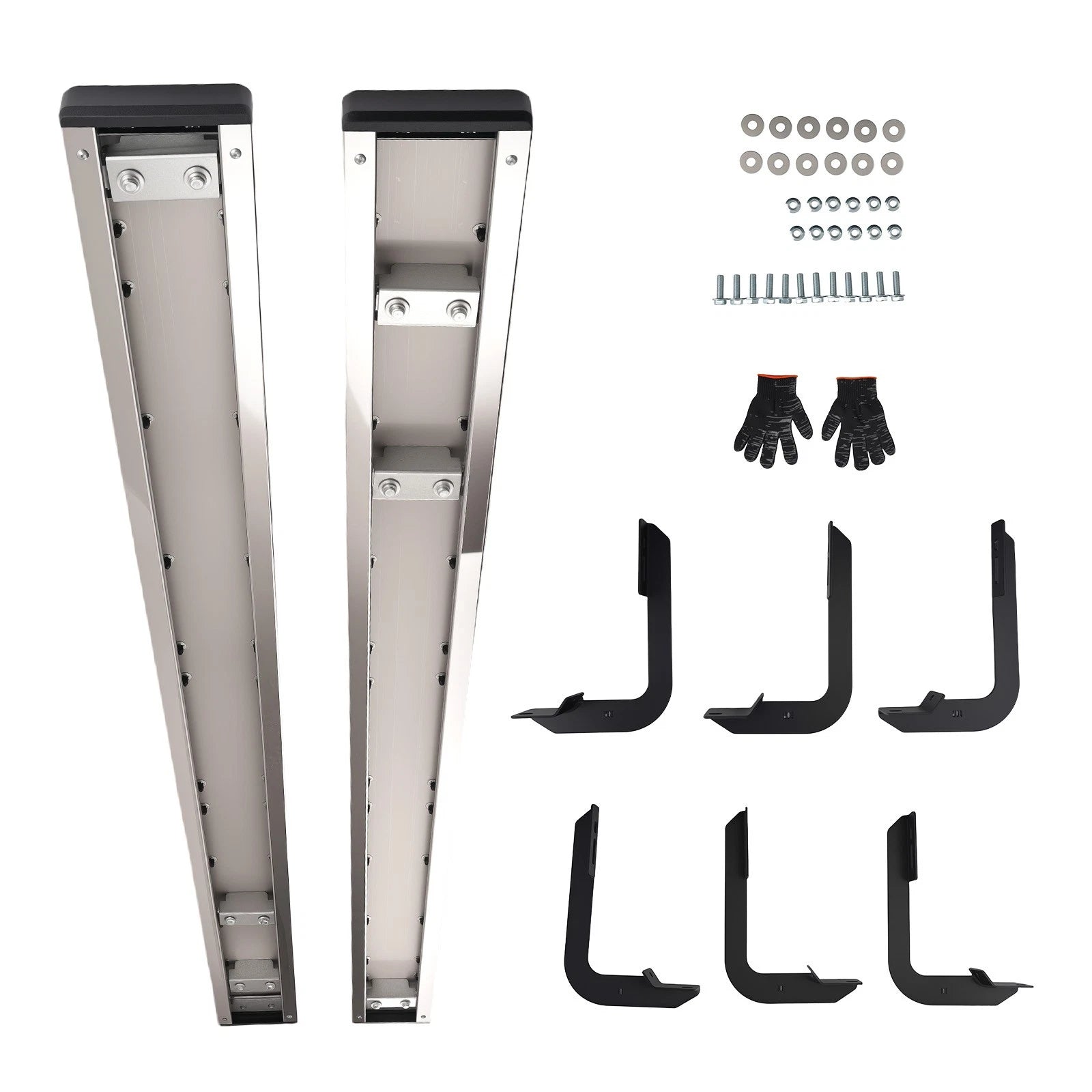 Anti-Slip Nerf Bars for Nissan Titan/Titan XD Crew Cab (2004–2024)