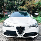Front Bumper Side Fin Canards Splitter for Alfa Romeo Stelvio (2017–2025)