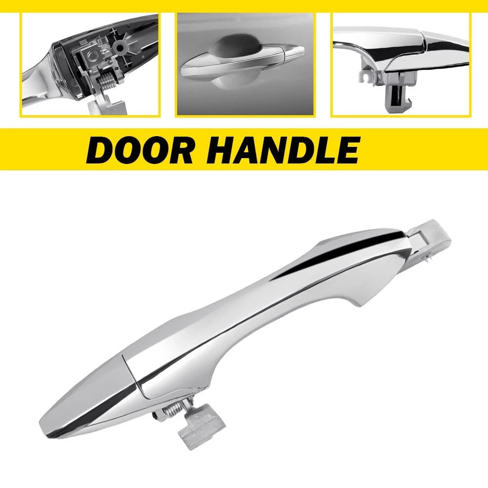 Chrome Outside Door Handle Rear LH for Acura MDX (2007–2013) 72680STXA02