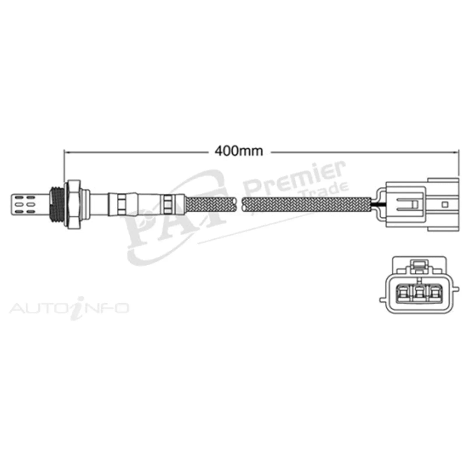 Pre-Catalytic O2 Sensor for Nissan Pulsar N16 1.8L (2001-2002)